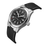 LEATHER STRAP WITH END LINKS FOR HAMILTON KHAKI FIELD (LX03-733)