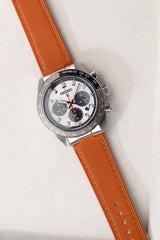 LEATHER STRAP WITH END LINKS FOR SEIKO SPEEDTIMER 41.40MM (LX03-911)