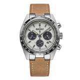 LEATHER STRAP WITH END LINKS FOR SEIKO SPEEDTIMER (LX03-813)