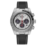 LEATHER STRAP WITH END LINKS FOR SEIKO SPEEDTIMER 41.40MM (LX03-911)