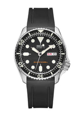 CURVED END RUBBER STRAP FOR SEIKO SKX (CB05)