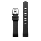 Curved End Rubber Strap for ROLEX SUBMARINER Ref.16610, 16800 & 168000 (RX01)