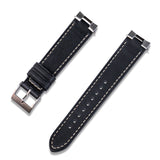 LEATHER STRAP WITH END LINKS FOR SEIKO SPEEDTIMER (LX03-813)