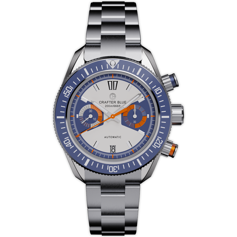 CRAFTER BLUE HYPERION OCEAN CHRONOGRAPH HOCSS002.M.R.CM
