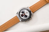 LEATHER STRAP WITH END LINKS FOR SEIKO SPEEDTIMER 41.40MM (LX03-911)